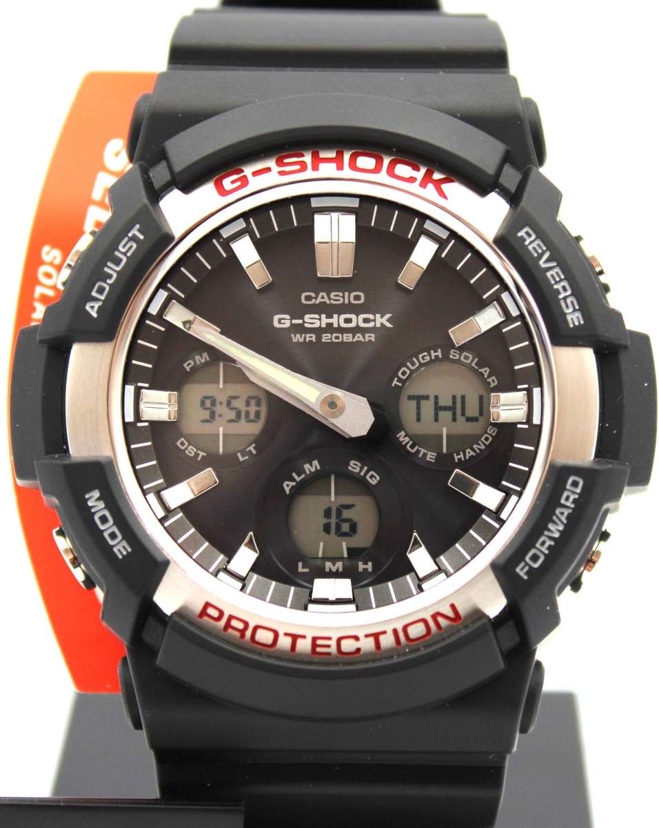 CASIO TWIN G-SHOCK TOUGH SOLAR WATCHED -  GAS-100-ACR