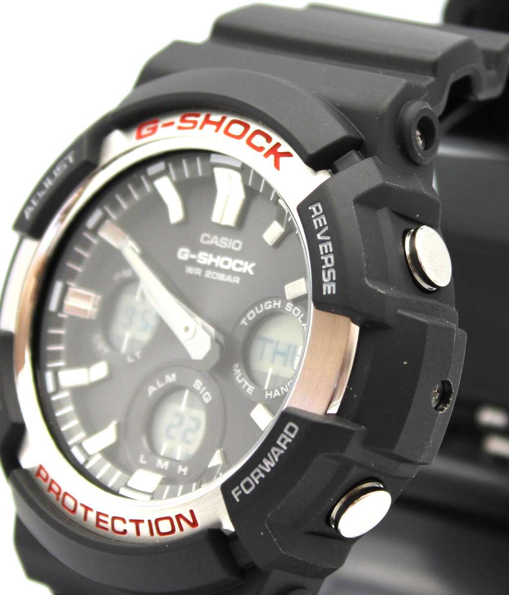 CASIO TWIN G-SHOCK TOUGH SOLAR WATCHED -  GAS-100-ACR