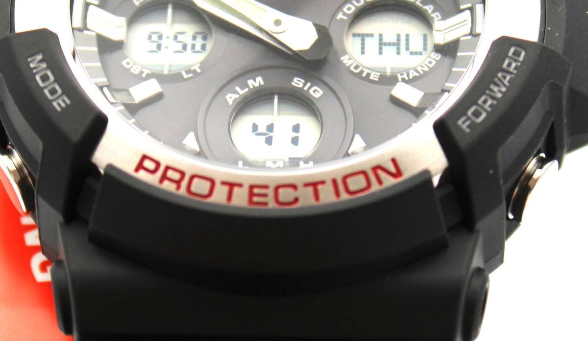 CASIO TWIN G-SHOCK TOUGH SOLAR WATCHED -  GAS-100-ACR