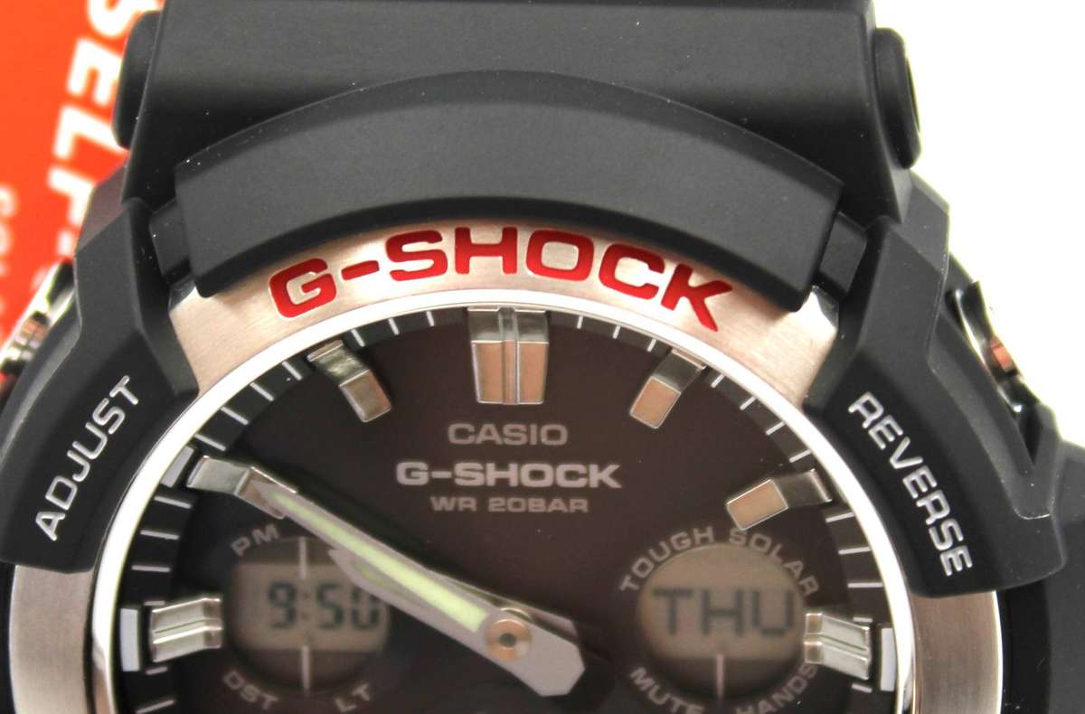 CASIO TWIN G-SHOCK TOUGH SOLAR WATCHED -  GAS-100-ACR