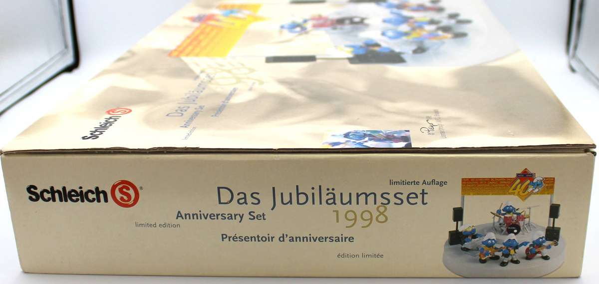 SMURF SCARCE 1998 40th ANNIVERSARY BAND SET