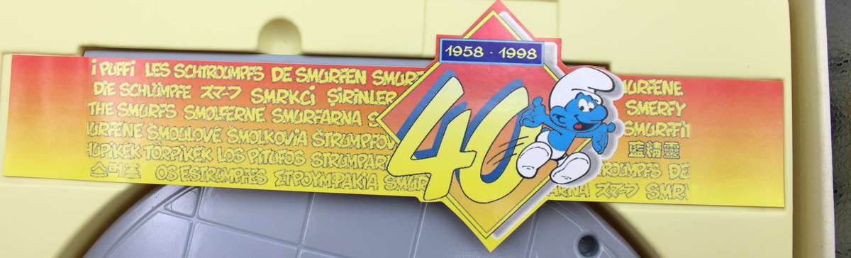 SMURF SCARCE 1998 40th ANNIVERSARY BAND SET