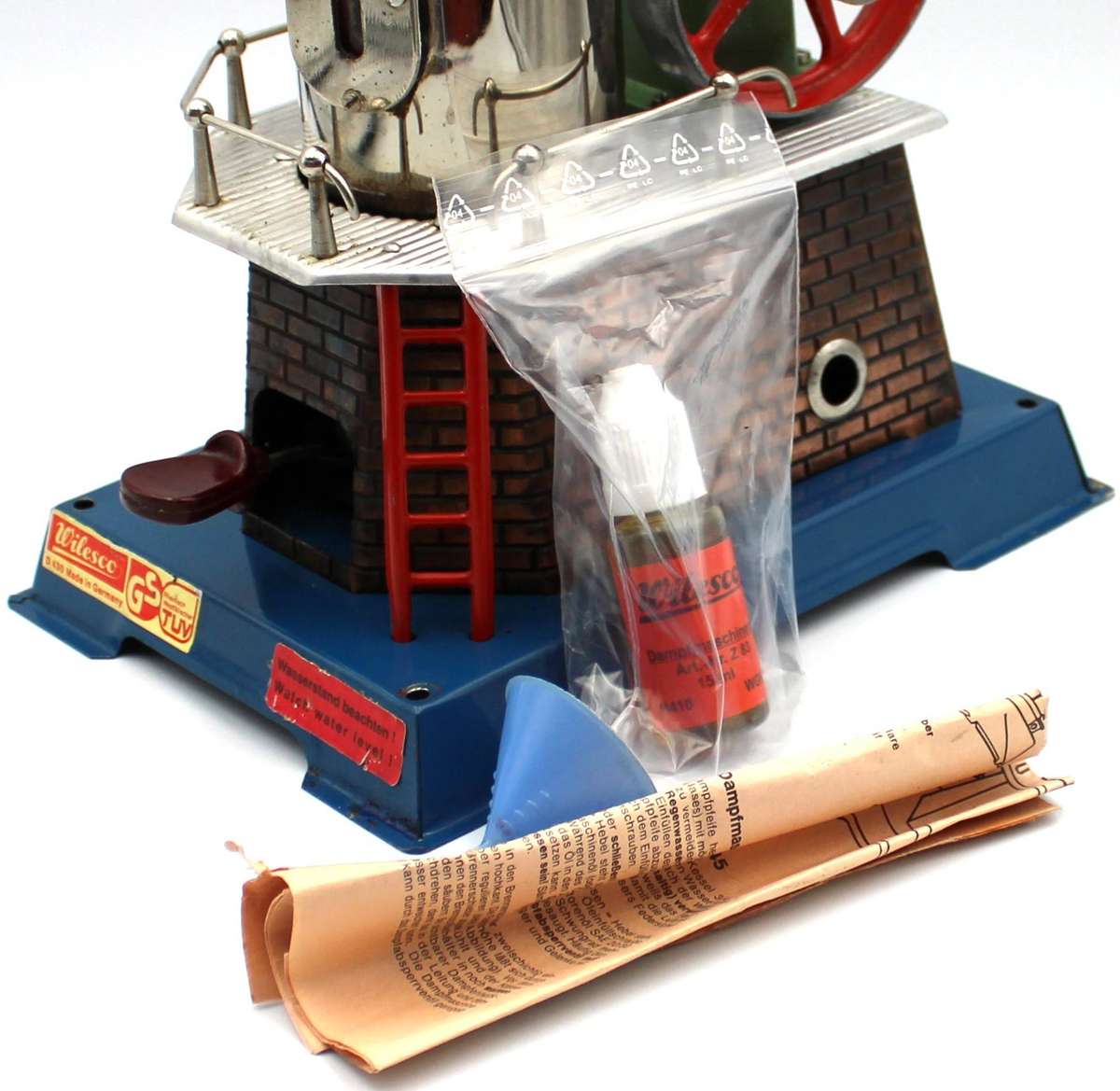 WILESCO D45/D455 STEAM ENGINE - 1st VERSION LATE 70's
