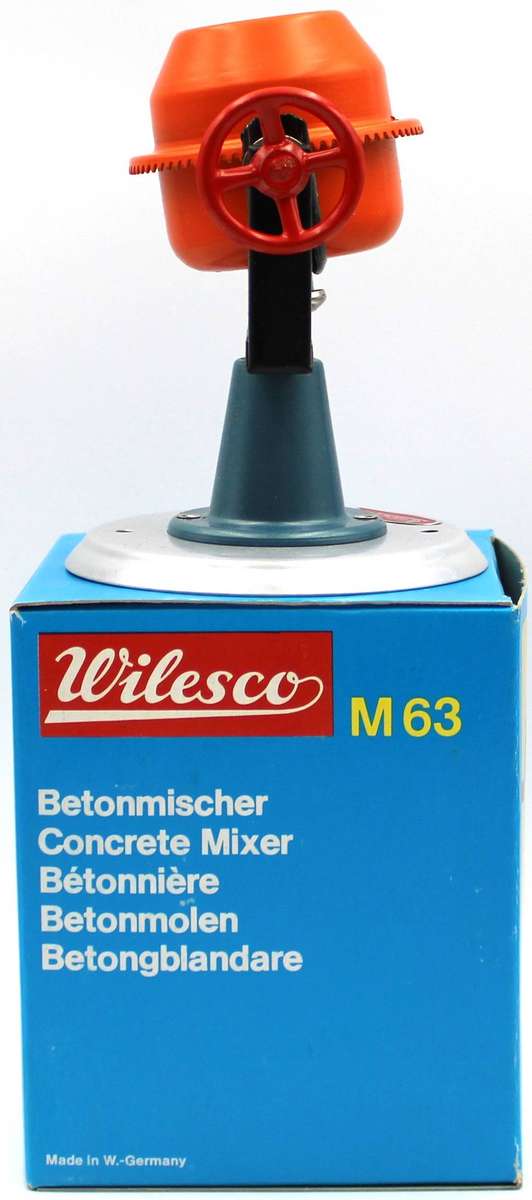WILESCO DRIVE MODEL - M63 - CONCRETE MIXER - SCARCE!