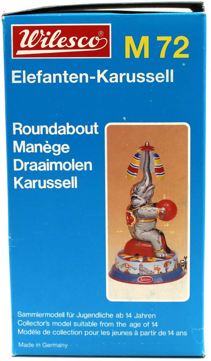 WILESCO DRIVE MODEL - M72 ELEPHANT ROUNDABOUT - UNUSED BOXED