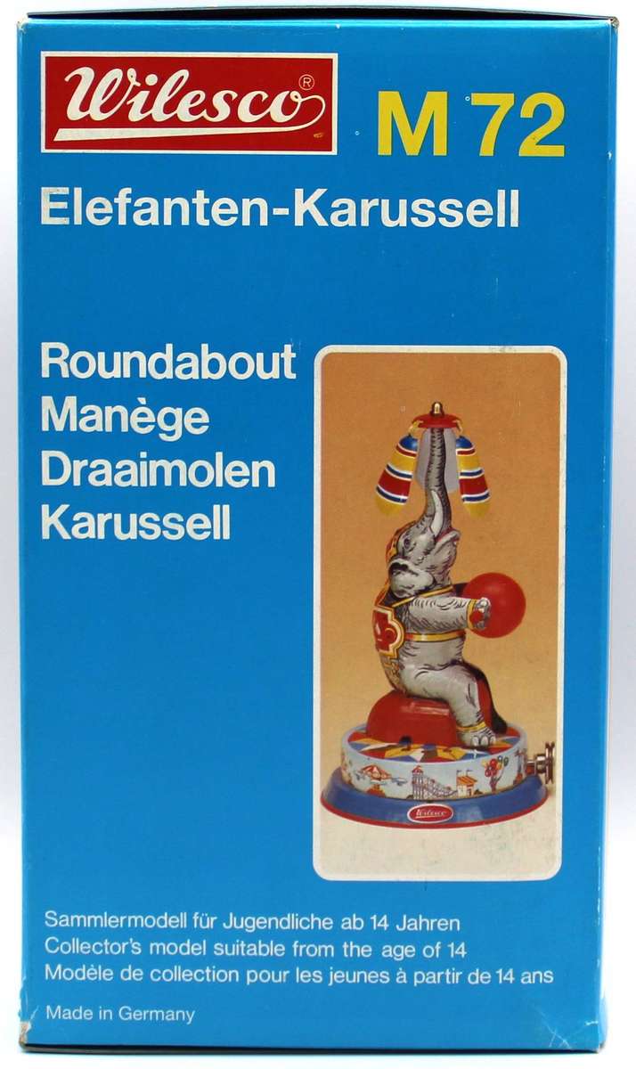 WILESCO DRIVE MODEL - M72 ELEPHANT ROUNDABOUT - UNUSED BOXED