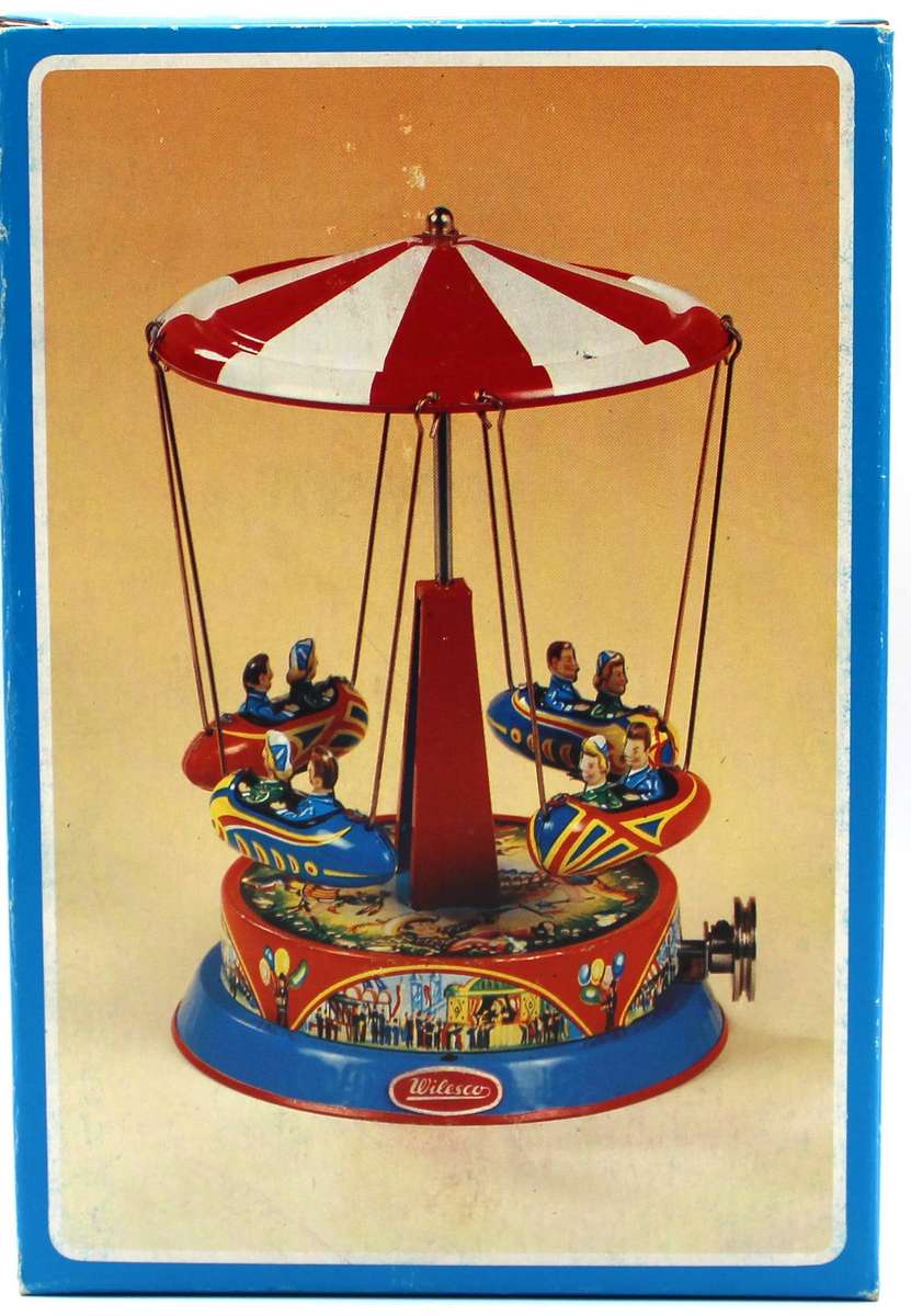 WILESCO DRIVE MODEL - M70 ROUNDABOUT WITH GONDOLAS - UNUSED BOXED