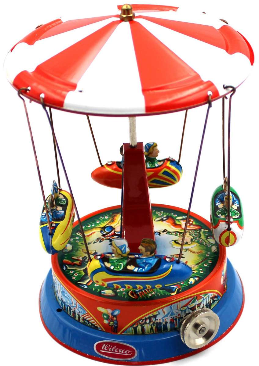 WILESCO DRIVE MODEL - M70 ROUNDABOUT WITH GONDOLAS - UNUSED BOXED