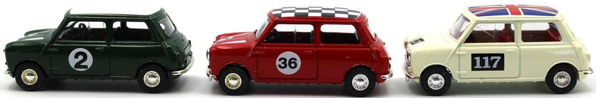 LLEDO - MAGNIFICENT SEVENS "MINI" DIECAST SET - 3 VEHICLES