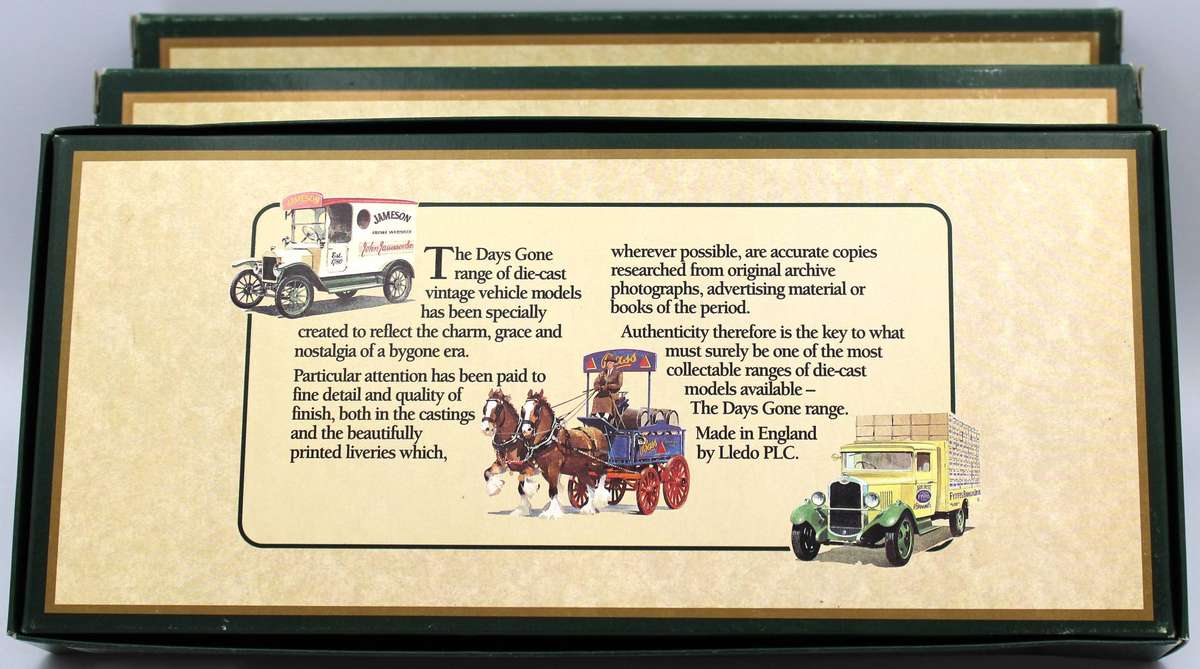 LLEDO - 3x DAIRY DIECAST SETS - 9 VEHICLES - 1 LIMITED EDITION