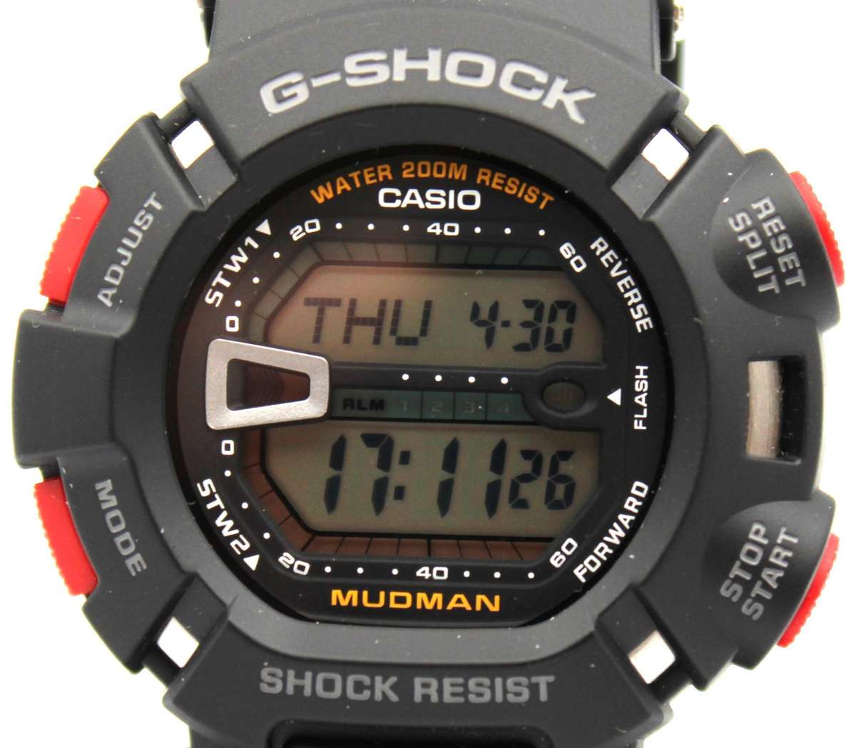 CASIO G-SHOCK MUDMAN WATCH - G-9000-1VCF - UNUSED OPEN BOX