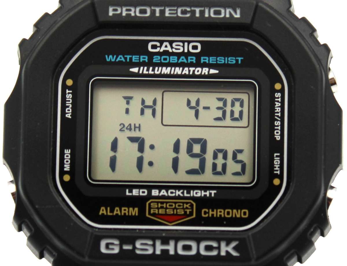 CASIO G-SHOCK ILLUMINATOR -  DW5600UE-1V - UNUSED OPEN BOX