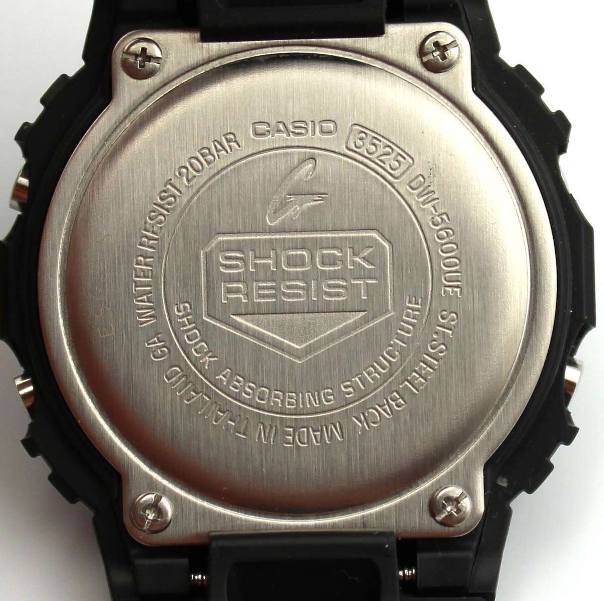 CASIO G-SHOCK ILLUMINATOR -  DW5600UE-1V - UNUSED OPEN BOX