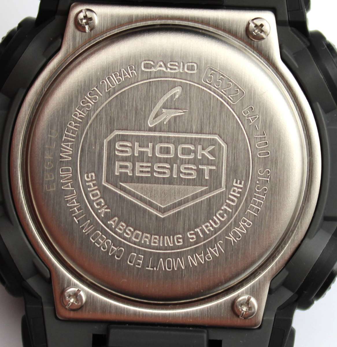 Casio G-Shock Illuminator - GA-700-1BCR - R1850