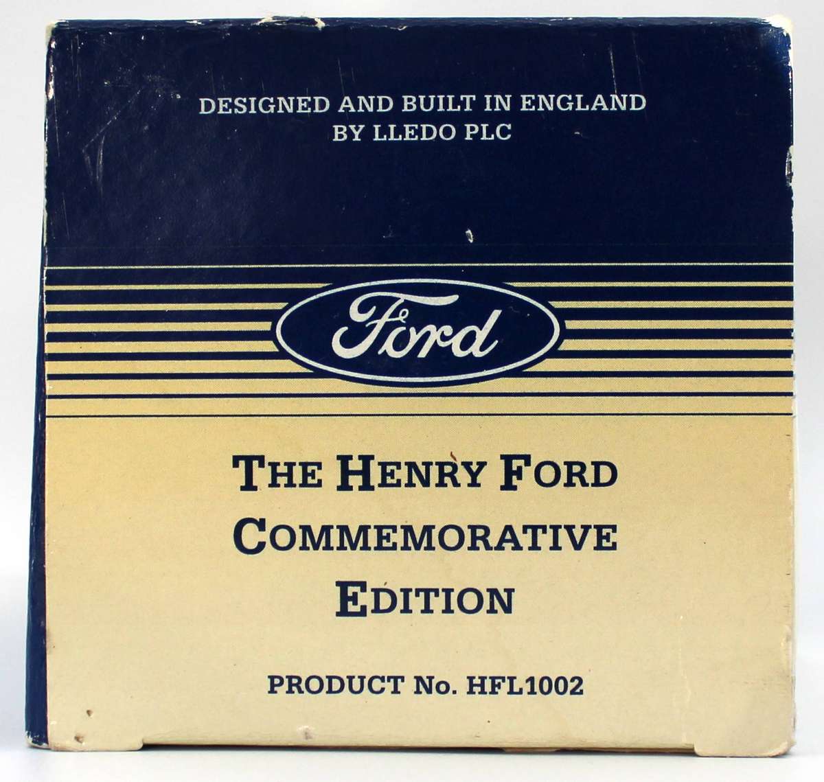 LLEDO DIECAST SET - HENRY FORD COMMEMORATIVE LIMITED EDITION - HFL1002 BOXED ON PLINTH