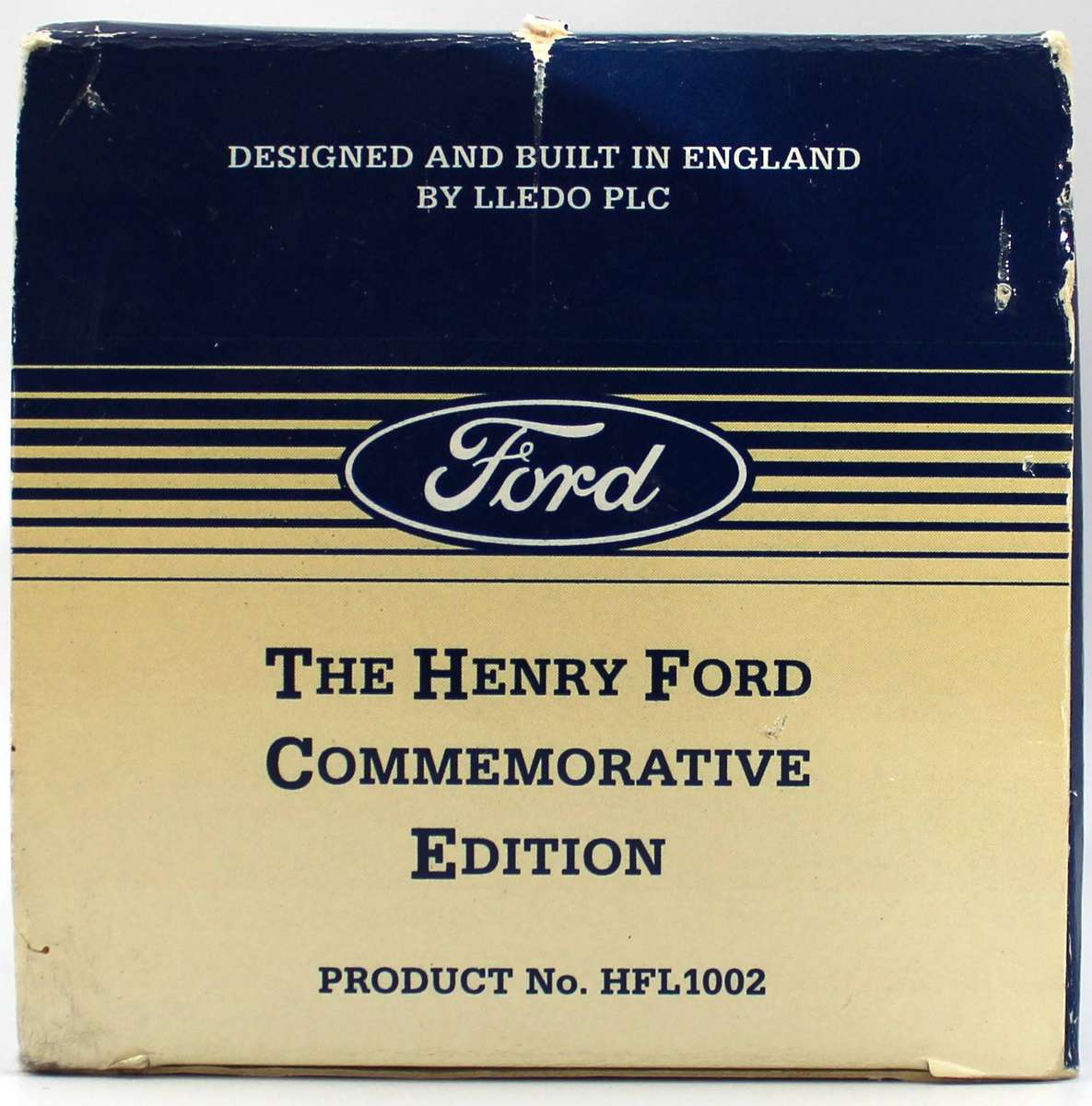 LLEDO DIECAST SET - HENRY FORD COMMEMORATIVE LIMITED EDITION - HFL1002 BOXED ON PLINTH