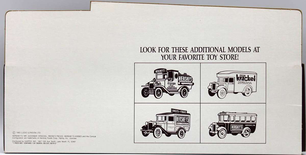 LLEDO GS.5 USA HERSHEY SET - 3X VEHICLES - UNPLAYED WITH IN BOX