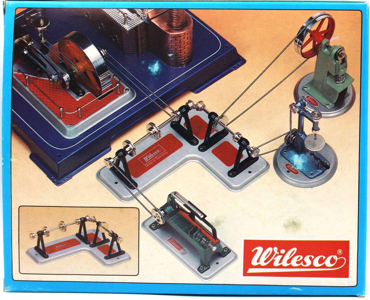 WILESCO M50 - RARE! ANGLED COUNTESHAFT / TRANSMISSION MIB - 1ST VERSION