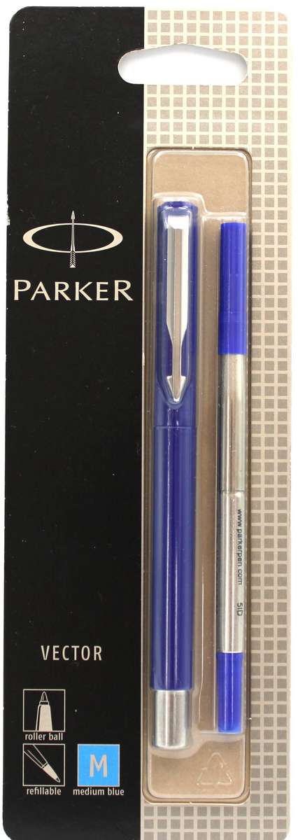 PARKER VECTOR - BLUE ROLLERBALL PEN - SEALED