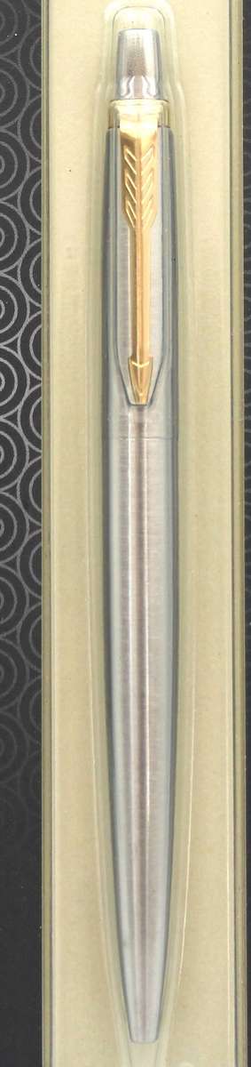 PARKER JOTTER GEL PENS - 3X STAINLESS STEEL - NOS