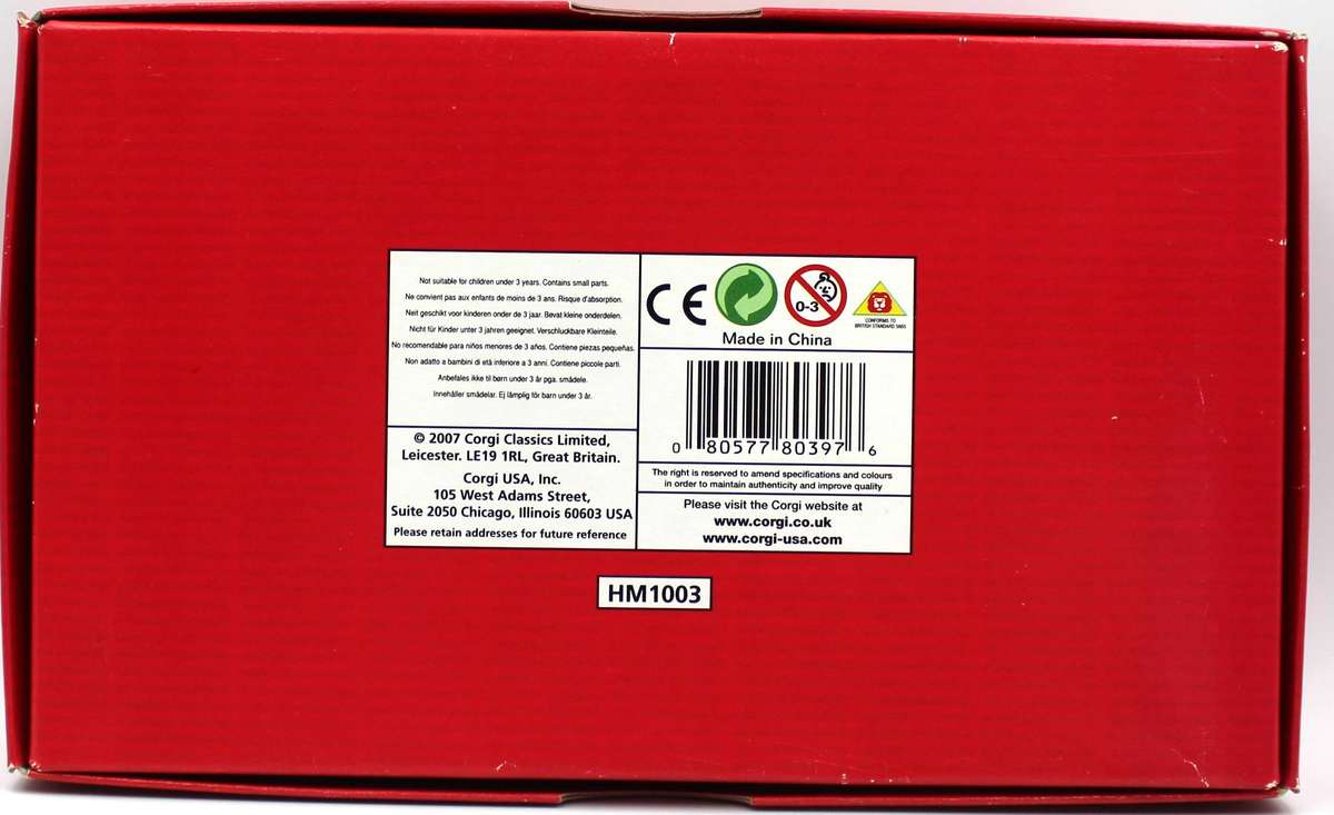 LLEDO - 2007 HAMLEY'S SET - HM1003 - LIMITED EDITION