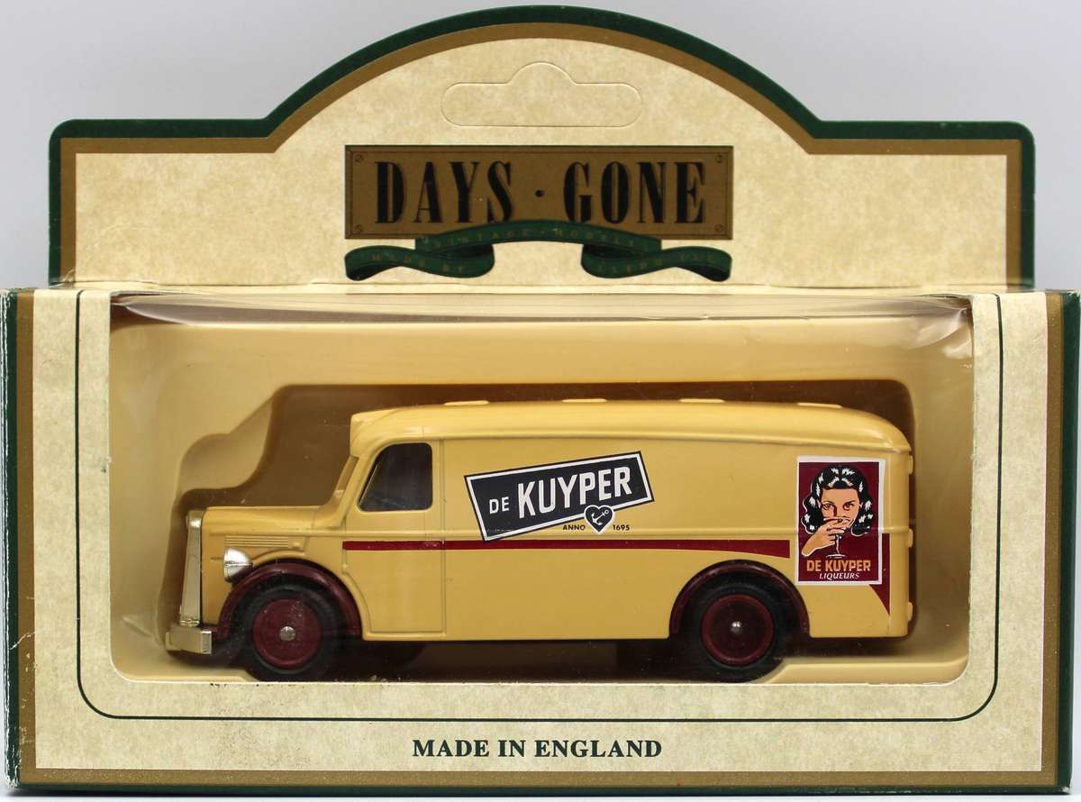 LLEDO DIECAST - 87 SERIES - 8X 1951 M.A.N. VAN - DAYS GONE