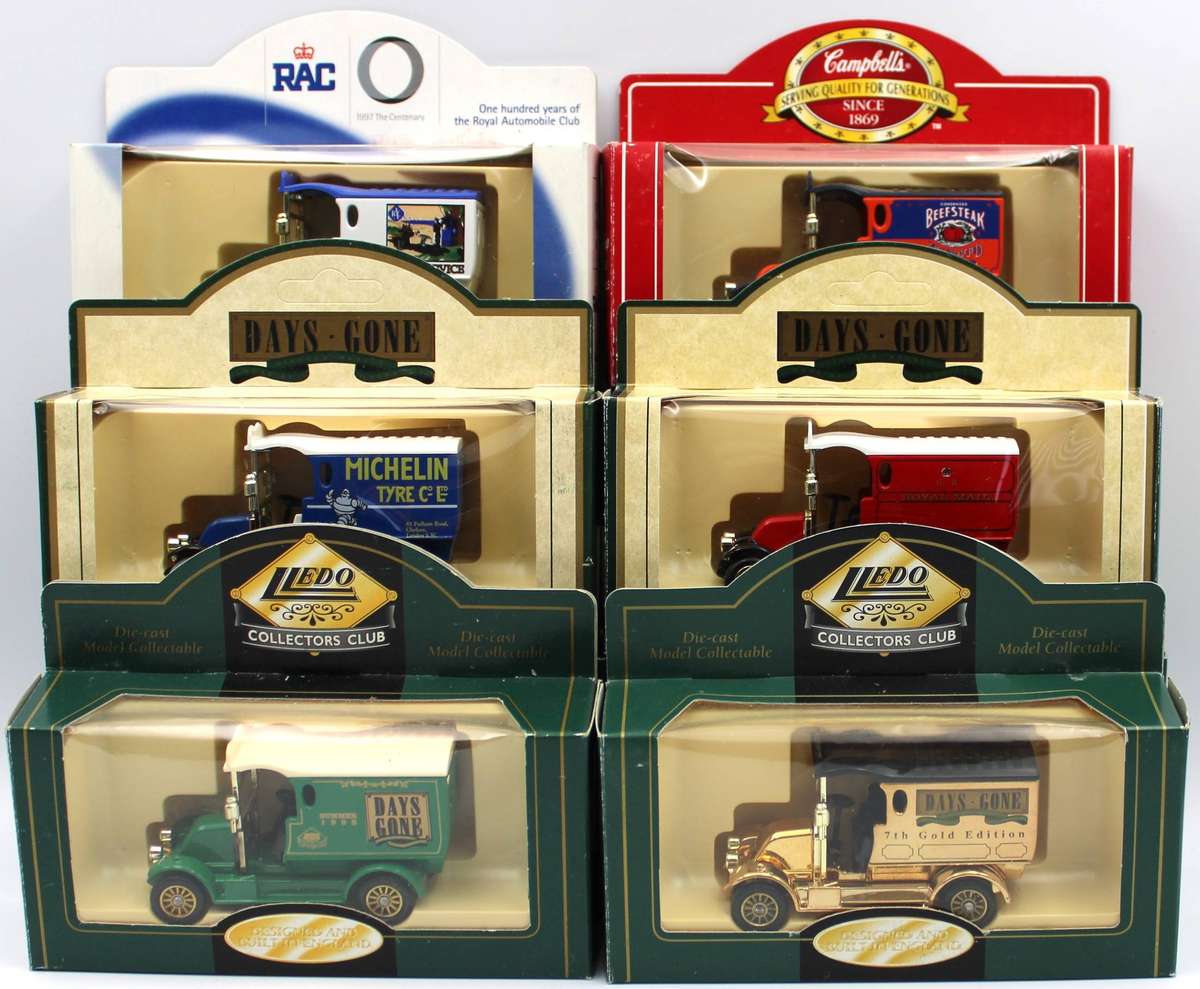 LLEDO DIECAST 85 SERIES - 12x 1912 RENAULT VANS INC, 7TH GOLD EDITION