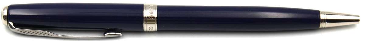PARKER SONET BLUE BALLPOINT PEN - UNUSED BOXED WITH POUCH