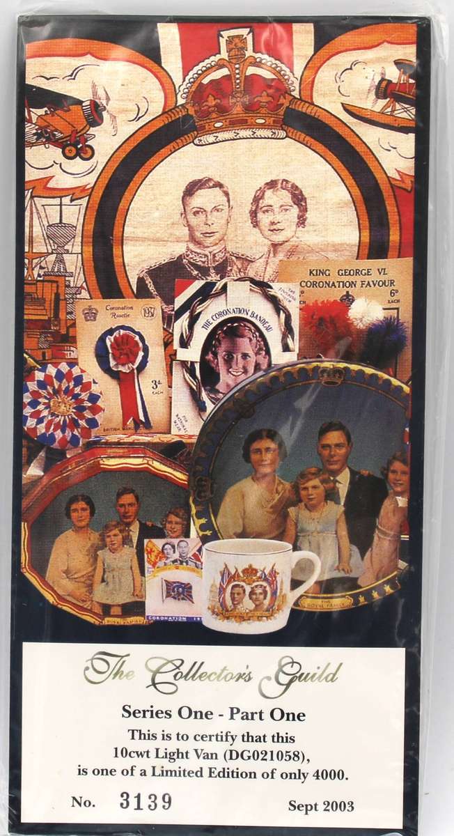 LLEDO - AMY JOHNSON & KING GEORGE VI CORONATION - COLLECTORS GUILD LIMITED EDITIONS