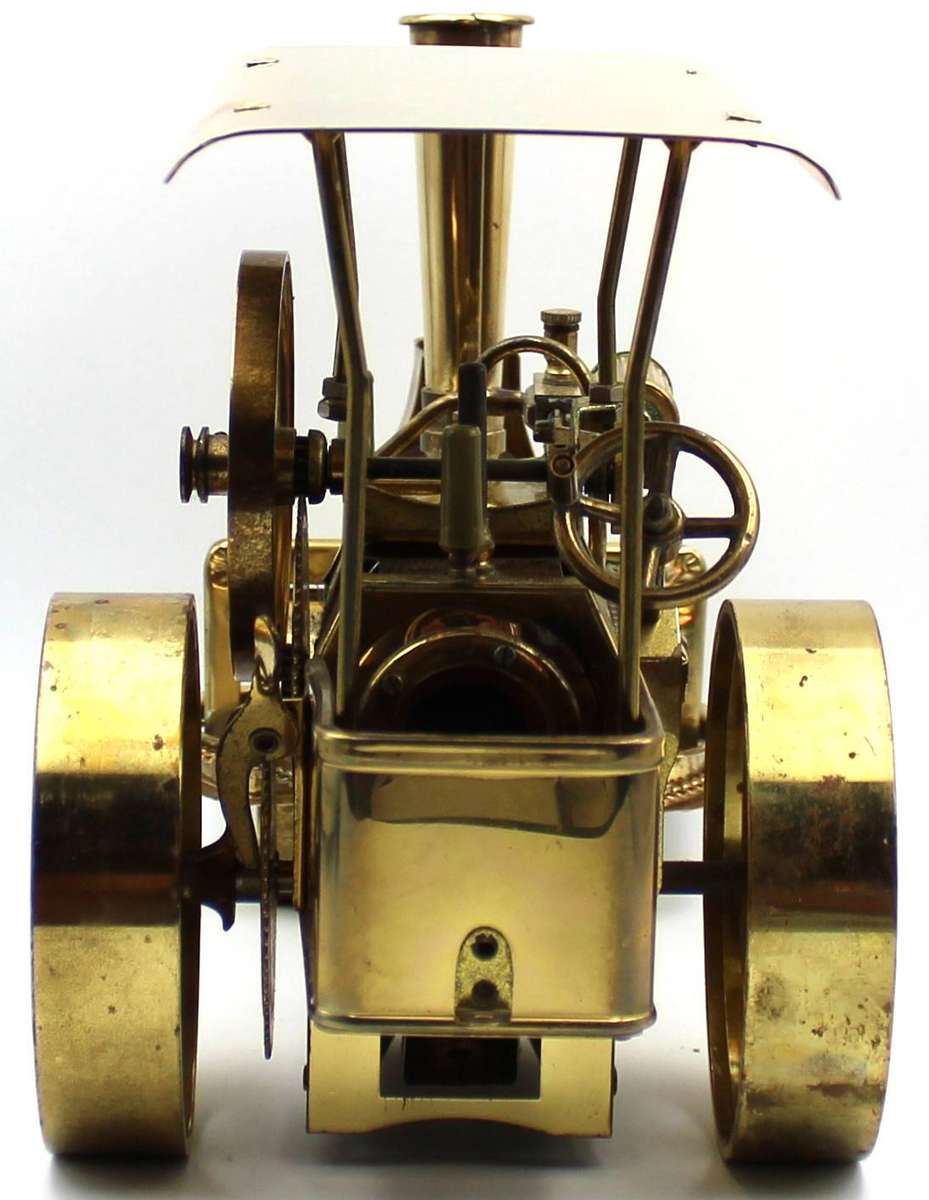 WILESCO "OLD SMOKEY" STEAM ROLLER  D367 - SCARCE!! ALL BRASS VERSION - UNFIRED BOXED