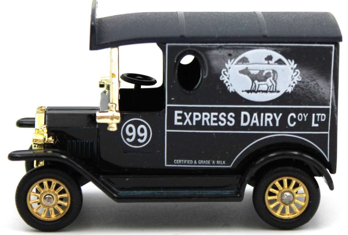 LLEDO DIECAST - 4X EXPRESS DAIRY SETS OF 3 EACH - 12 BOXED VEHICLES