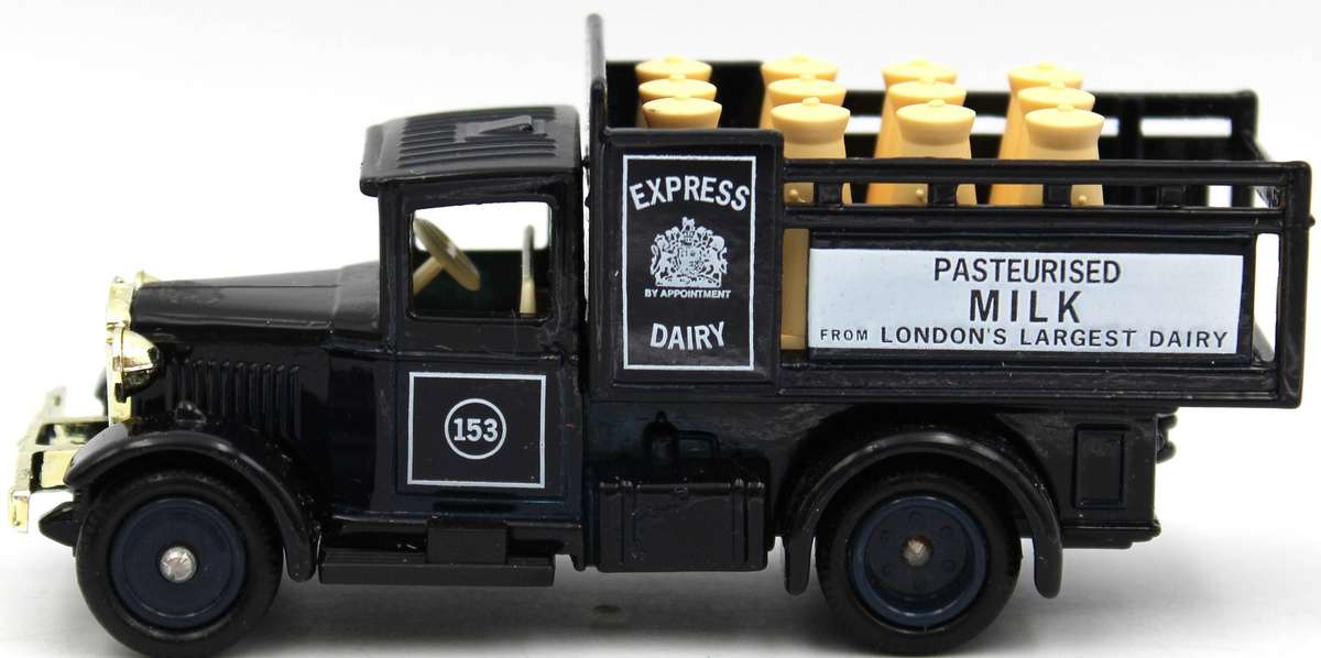 LLEDO DIECAST - 4X EXPRESS DAIRY SETS OF 3 EACH - 12 BOXED VEHICLES
