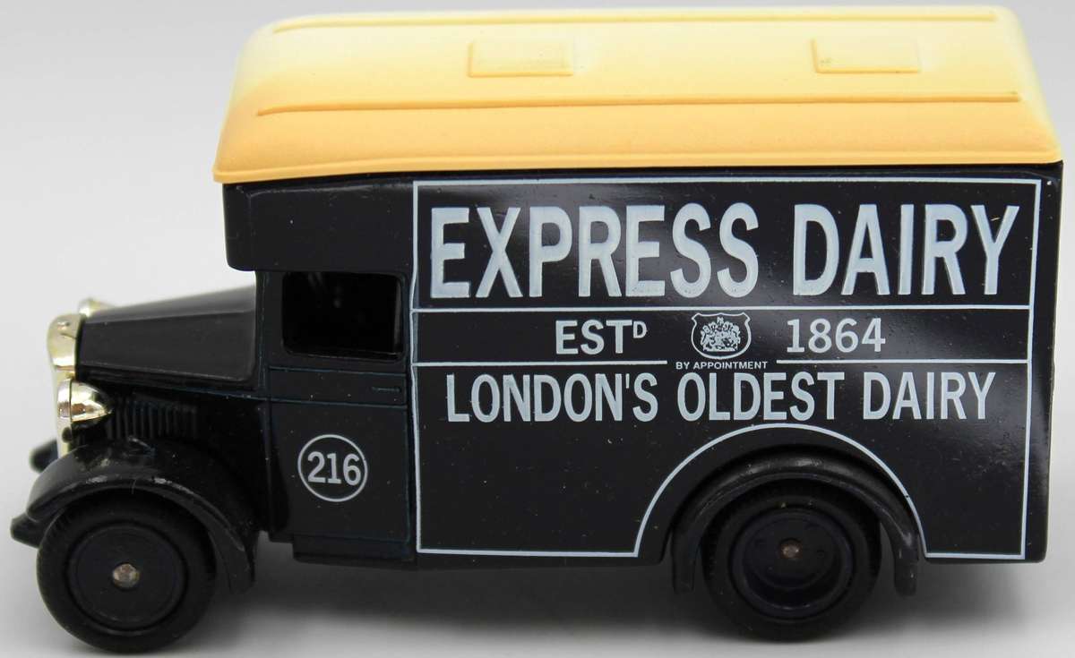 LLEDO DIECAST - 4X EXPRESS DAIRY SETS OF 3 EACH - 12 BOXED VEHICLES