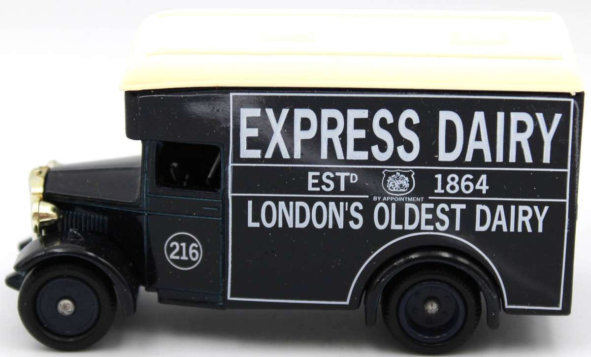 LLEDO DIECAST - 4X EXPRESS DAIRY SETS OF 3 EACH - 12 BOXED VEHICLES