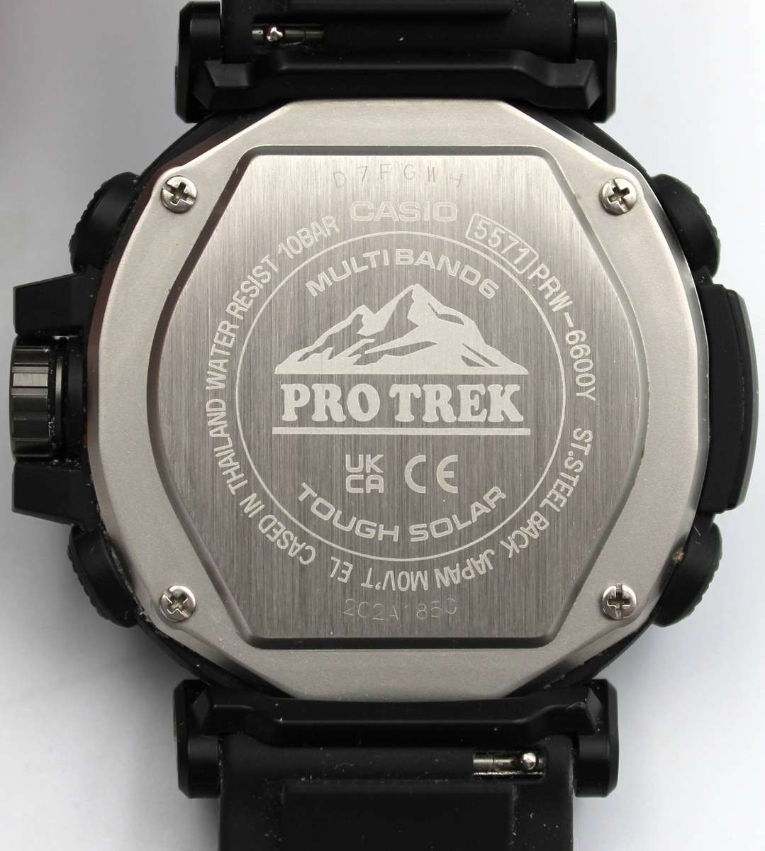 CASIO PRO TREK TOUGH SOLAR MULTI-BAND - PRW-6600Y WATCH - OPEN BOX