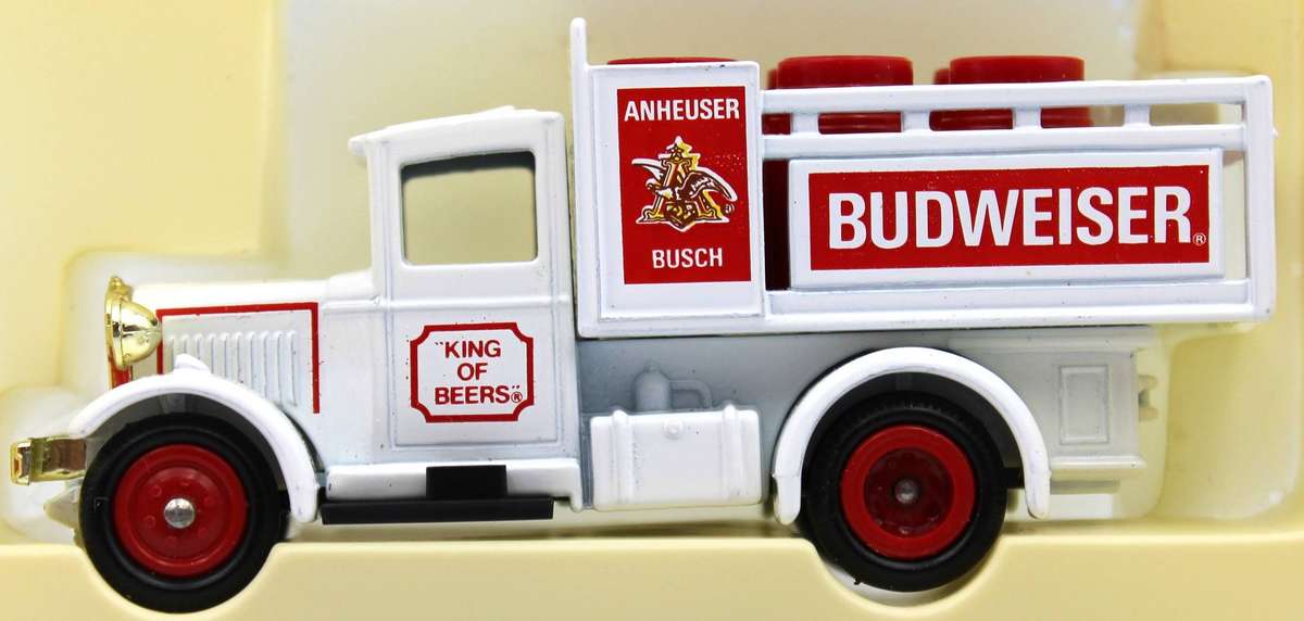 LLEDO DIECAST - 9X 1988 BUDWEISER VEHICLES - MINT BOXED