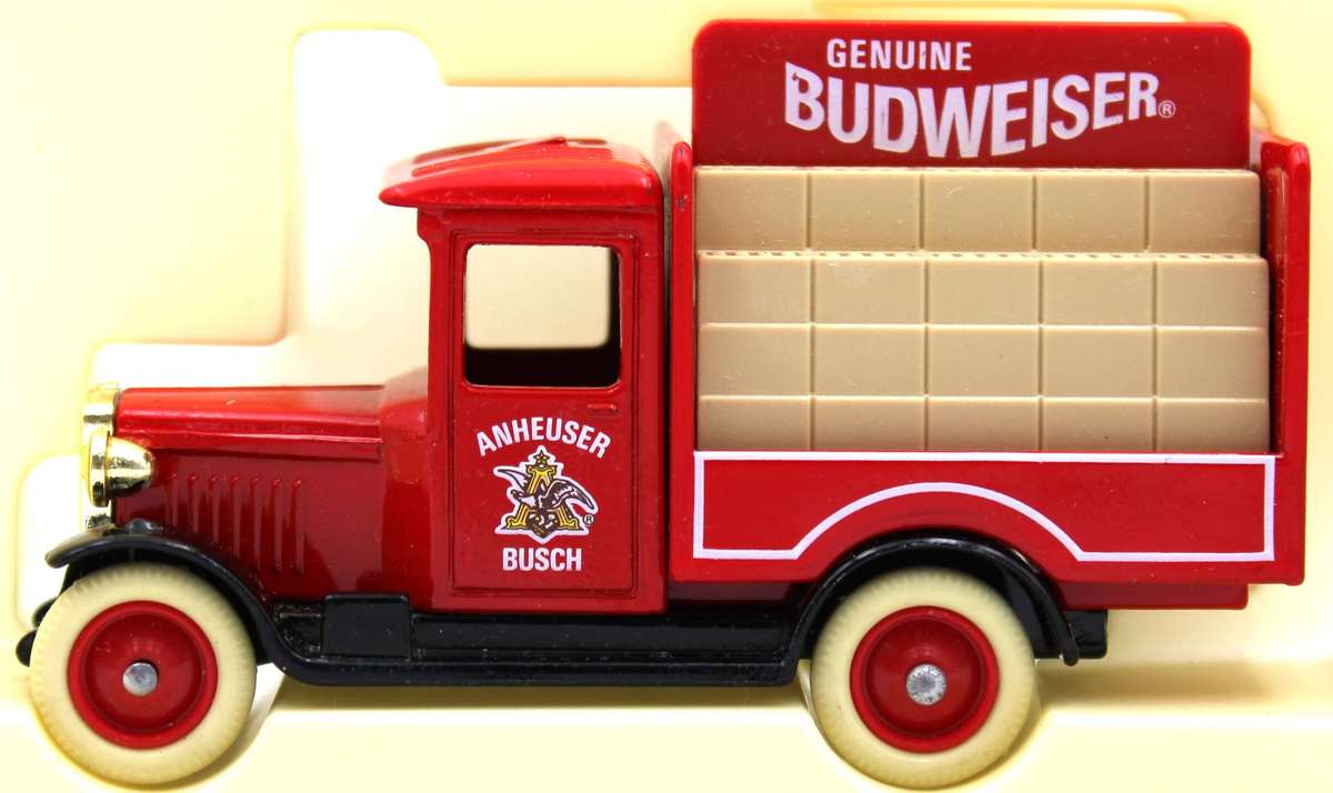 LLEDO DIECAST - 9X 1988 BUDWEISER VEHICLES - MINT BOXED