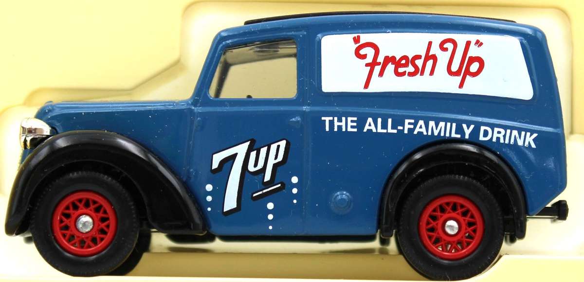 LLEDO DICAST - 10X 7-UP SODA VARIOUS VEHICLES - 3X LIMITED EDITIONS + VARIETY - MINT BOXED