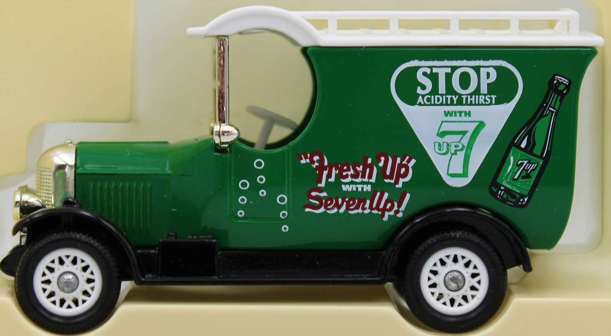 LLEDO DICAST - 10X 7-UP SODA VARIOUS VEHICLES - 3X LIMITED EDITIONS + VARIETY - MINT BOXED