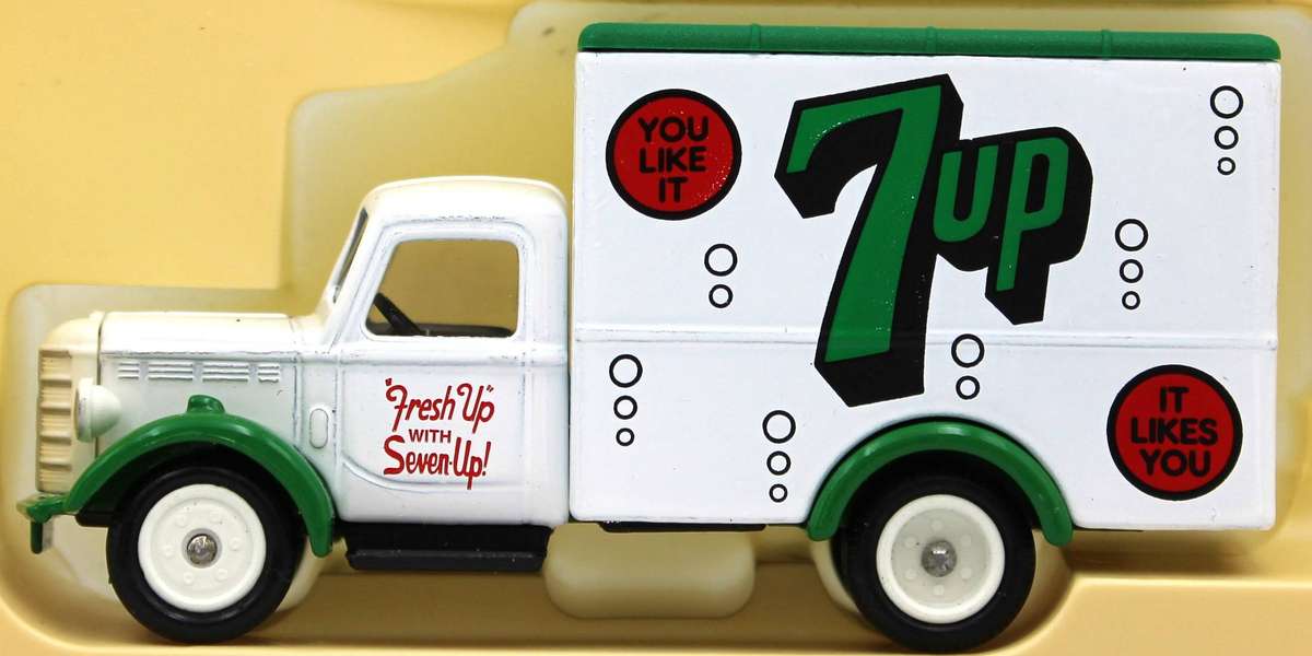 LLEDO DICAST - 10X 7-UP SODA VARIOUS VEHICLES - 3X LIMITED EDITIONS + VARIETY - MINT BOXED