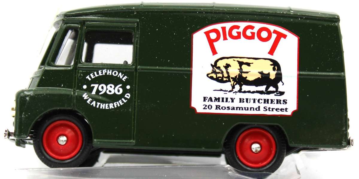 LLEDO DIECAST - 71 SERIES PART 1 -  11X 1959 MORRIS LD150 VAN