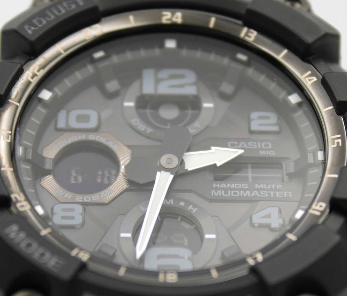 CASIO G-SHOCK MUDMASTER - GSG-100-1A TOUGH SOLAR MULTI-BAND - LIGHTLY USED