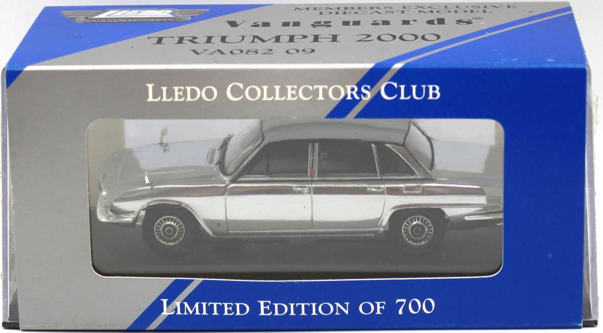 LLEDO VANGUARDS MEMBERS EXCLUSIVE - TRIUMPH 2000 - LCC10 - VA08209 - LIMITED EDITION CHROME FINISH