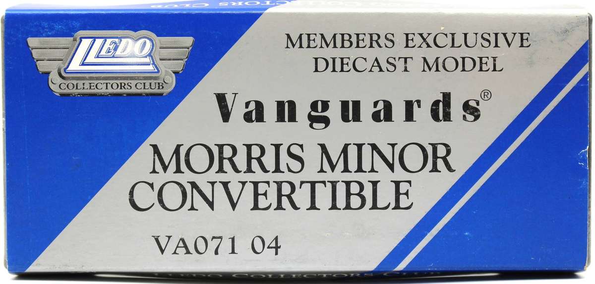 LLEDO VANGUARDS MEMBERS EXCLUSIVE - MORRIS MINOR CONVERTIBLE - LCC14 - VA07104 - LIMITED EDITION