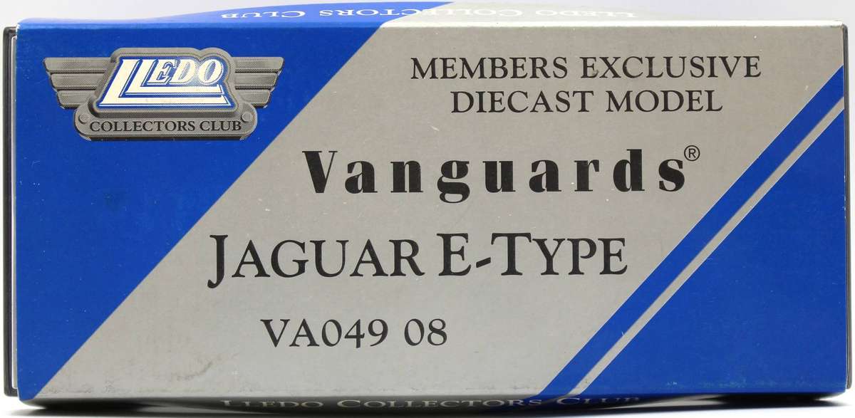 LLEDO VANGUARDS MEMBERS EXCLUSIVE - JAGUAR E-TYPE - LCC6 - VA04908 - LIMITED EDITION CHROME FINISH