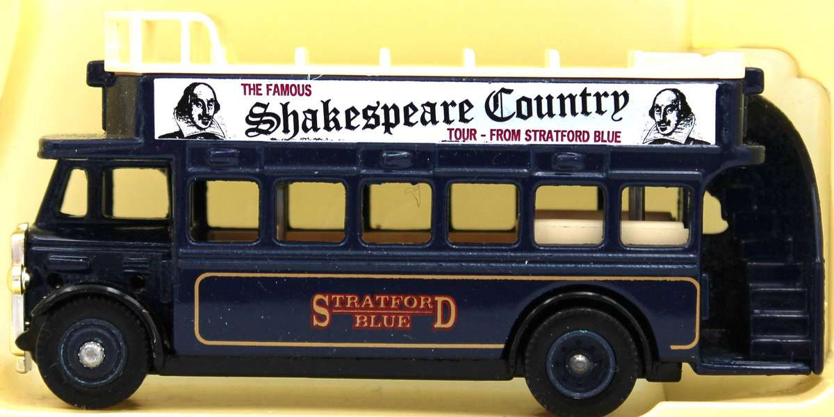 LLEDO DIECAST - 68 SERIES - 9X 1932 AEC REGENT OPEN TOP BUSES INCL. LIMITED EDITIONS
