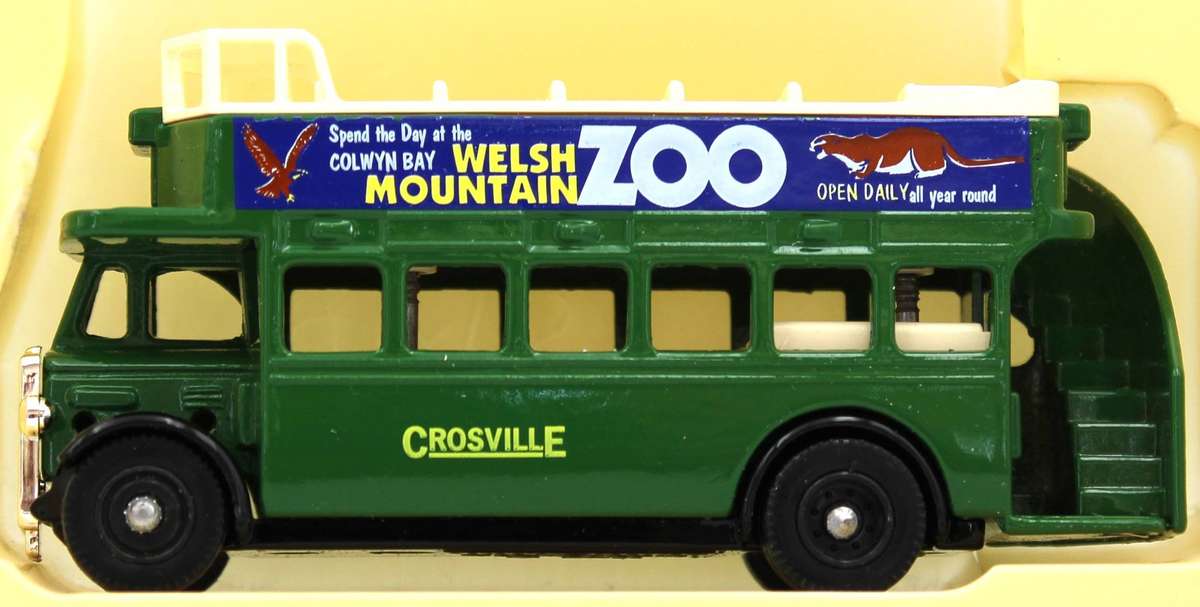 LLEDO DIECAST - 68 SERIES - 9X 1932 AEC REGENT OPEN TOP BUSES INCL. LIMITED EDITIONS