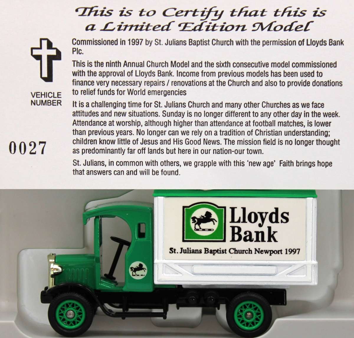 LLEDO 66 SERIES - PART 3 - 8x 1926 DENNIS DELIVERY VANS INCL. 3X LIMITED EDITIONS!