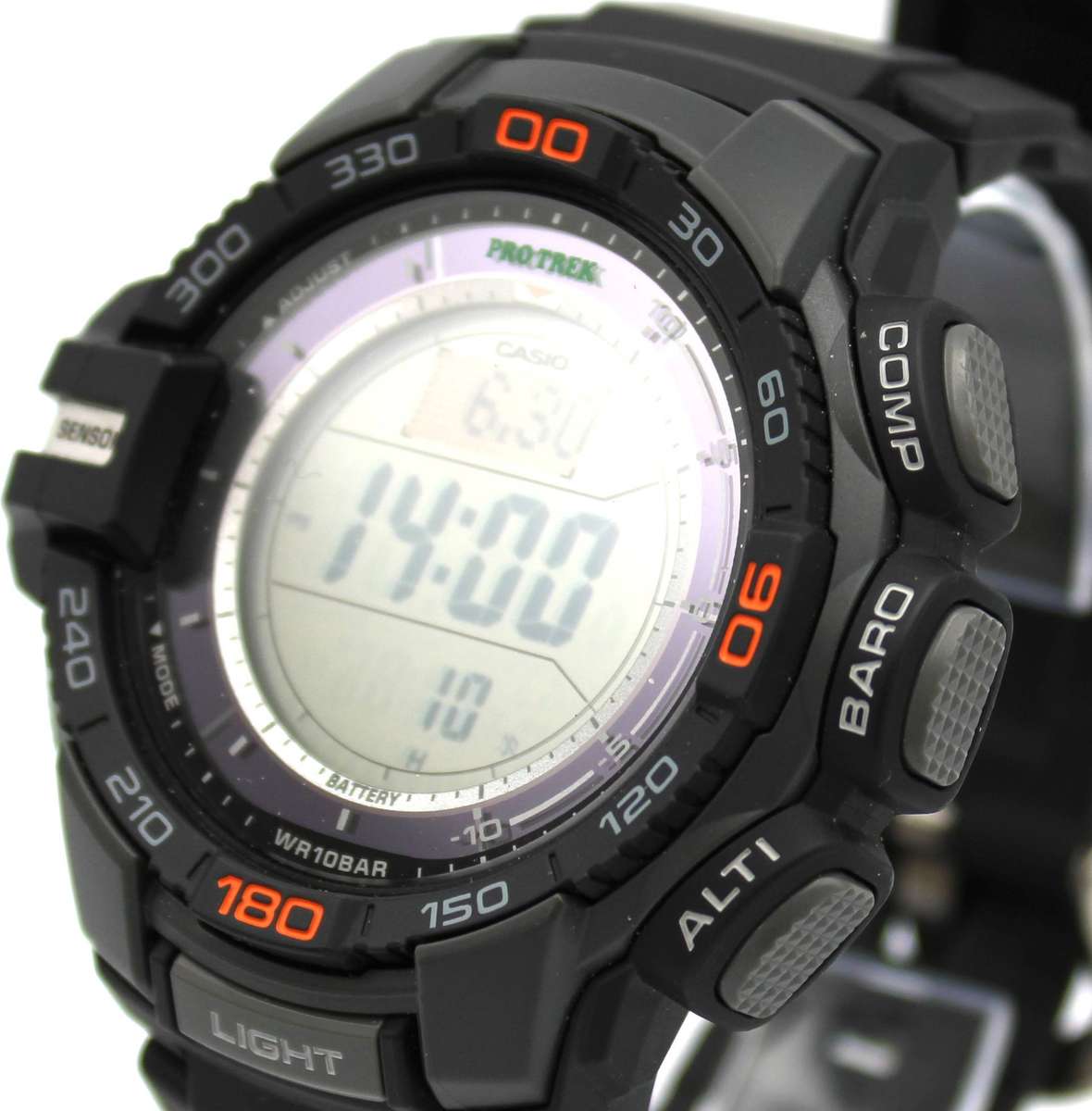 CASIO PRO TREK TOUGH SOLAR TRIPLE SENSOR - PRG-270-1 - UNUSED