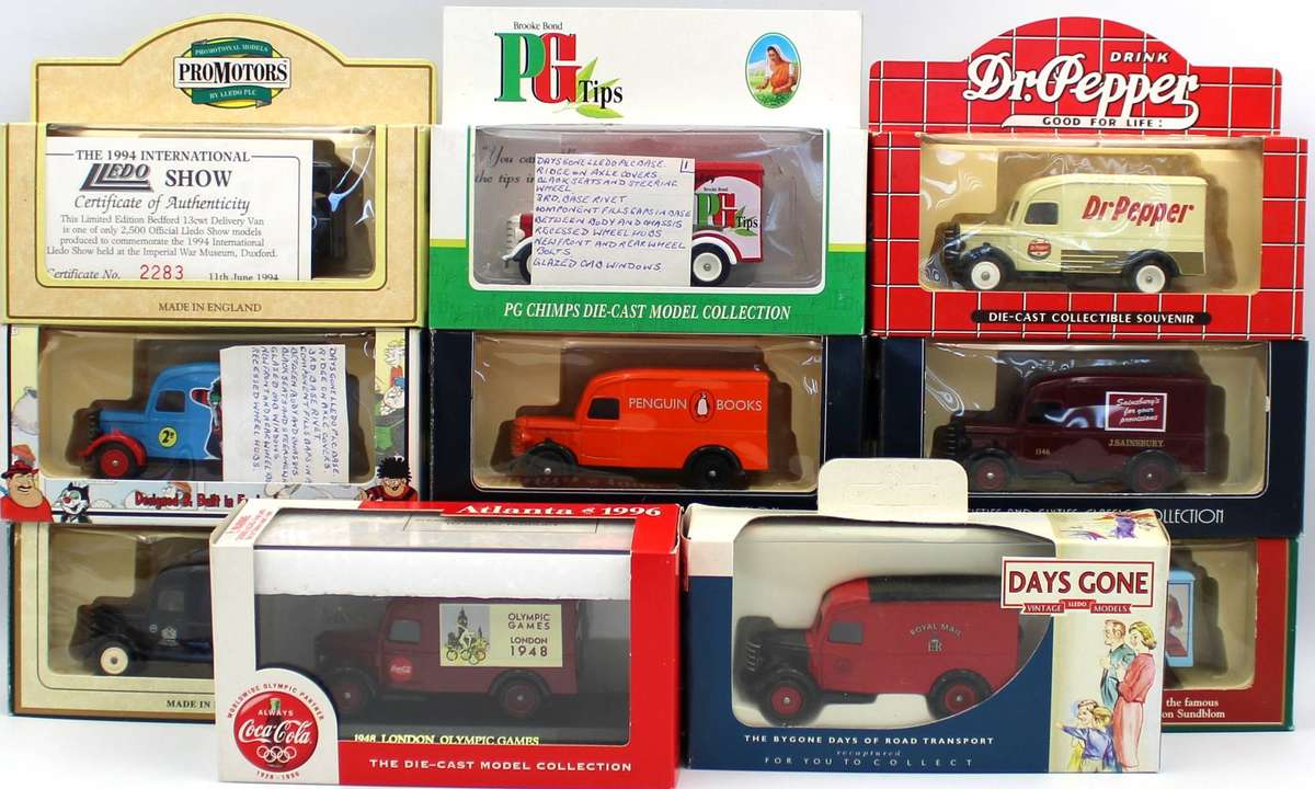 LLEDO 63 SERIES - PART 1 - 11x 1950 BEDFORD 30cwt DELIVERY VANS